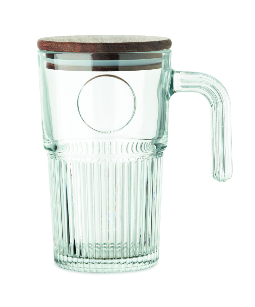 Logotrade promotional gift picture of: Glass mug 450ml