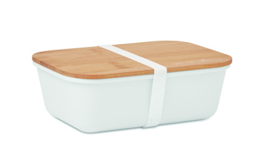 Logo trade promotional items picture of: Lunch box with bamboo lid