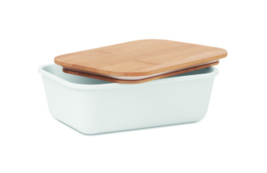 Logo trade business gift photo of: Lunch box with bamboo lid