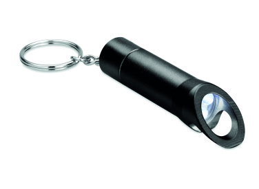 Logotrade promotional merchandise photo of: Metal torch key ring Ylivieska