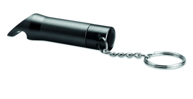 Logo trade promotional product photo of: Metal torch key ring Ylivieska