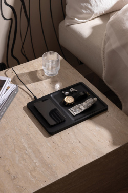 Logo trade promotional merchandise picture of: VINGA Timo RCS desk charger and accessory tray
