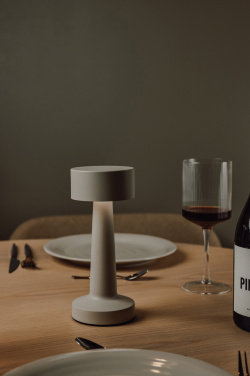 Logo trade promotional merchandise picture of: VINGA Maris RCS recycled ABS table lamp