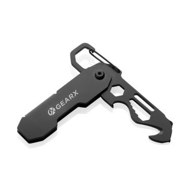 Logotrade promotional item image of: Gear X foldable EDC tool with carabiner and parcel cutter