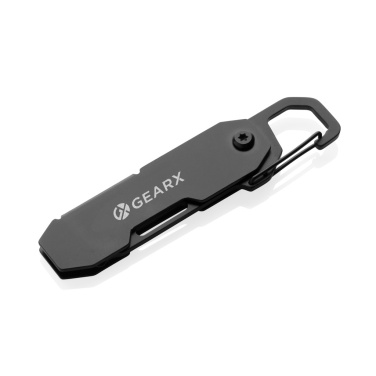 Logo trade promotional giveaways image of: Gear X foldable EDC tool with carabiner and parcel cutter