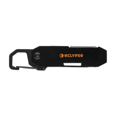 Logo trade corporate gifts picture of: Gear X foldable EDC tool with carabiner and parcel cutter