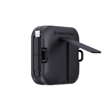 Logo trade promotional merchandise picture of: Urban Vitamin San Jose 100W stand with retractable cable