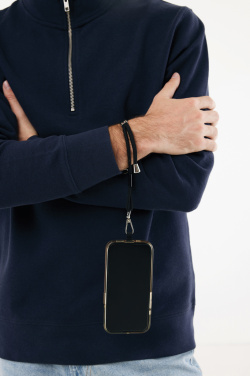 Logo trade promotional giveaways image of: CarryLoop RCS recycled PET adjustable phone holder wristlet