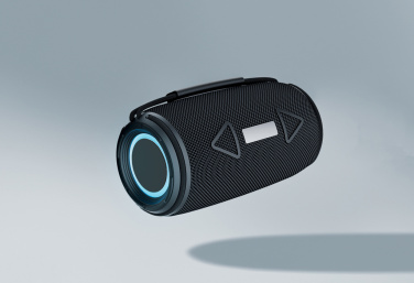 Logo trade business gifts image of: Prisma RCS recycled plastic IPX 4 waterpoof 16W speaker