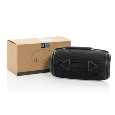 Logotrade promotional giveaways photo of: Prisma RCS recycled plastic IPX 4 waterpoof 16W speaker