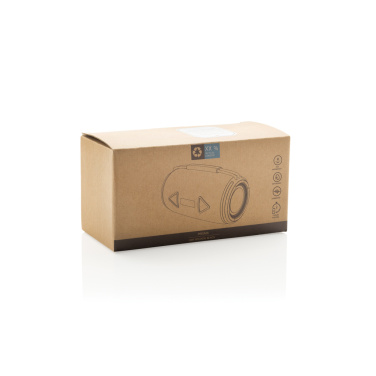 Logo trade promotional products image of: Prisma RCS recycled plastic IPX 4 waterpoof 16W speaker