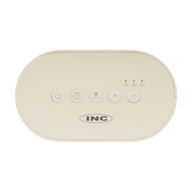 Logotrade business gift image of: LumaRise RCS reycled plastic white noise alarm clock