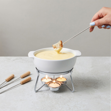 Logo trade promotional merchandise image of: BOSKA Cheese Fondue Set Party - 750 ml