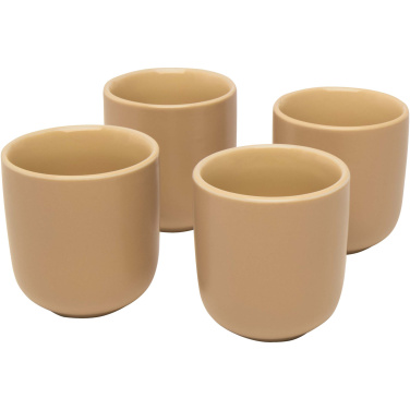 Logo trade advertising products image of: Male 4-piece 90 ml espresso cup