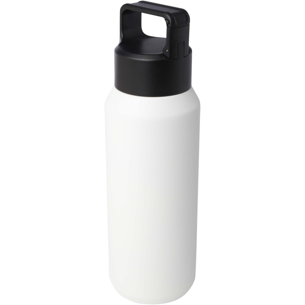 Logo trade business gifts image of: Astra 600 ml RCS certified recycled stainless steel copper vacuum insulated water bottle