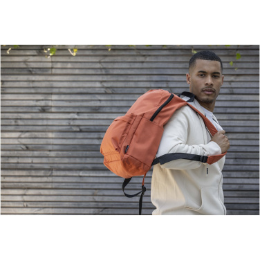 Logotrade promotional item image of: Byron 14" GRS recycled city laptop backpack 16L