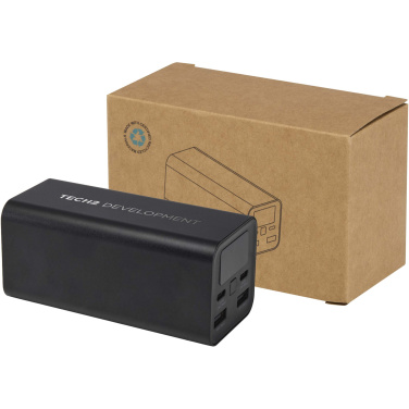 Logotrade advertising product picture of: Acamar 20.000 mAh 70W recycled aluminium laptop power bank