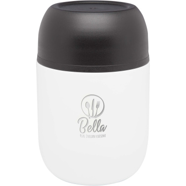 Logo trade promotional giveaway photo of: Supo 480 ml double-walled recycled stainless steel lunch pot