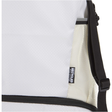 Logotrade promotional items photo of: Nomad GRS recycled sports drawstring bag with bottom compartment 18L