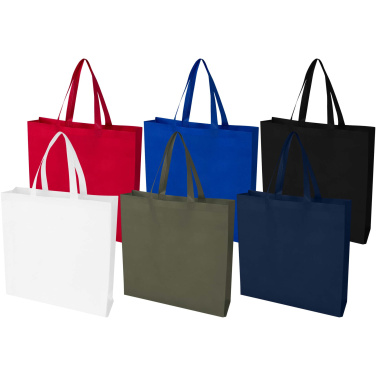 Logotrade promotional items photo of: EcoSeal GRS recycled nonwoven gusset tote bag 12L