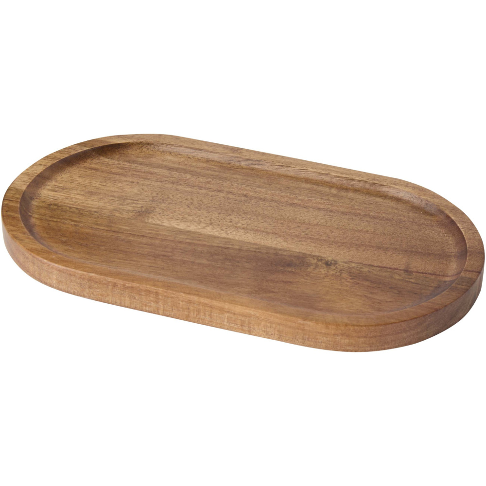 Logo trade promotional products picture of: Edge acacia wood serving tray