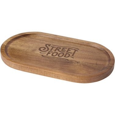 Logo trade promotional item photo of: Edge acacia wood serving tray