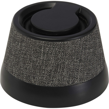 Logo trade promotional merchandise photo of: Horna 3W recycled plastic magnetic wireless speaker