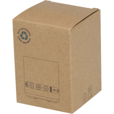 Logo trade promotional giveaways picture of: Hunor 3W recycled plastic wireless speaker