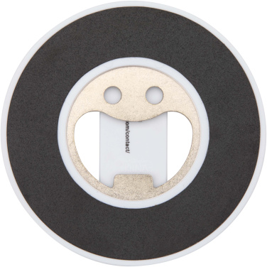 Logotrade promotional giveaway picture of: Ain recycled plastic magnetic phone stand with bottle opener