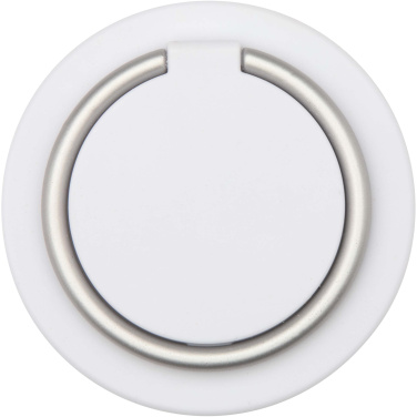 Logo trade promotional gift photo of: Albali recycled plastic magnetic phone holder with ring stand