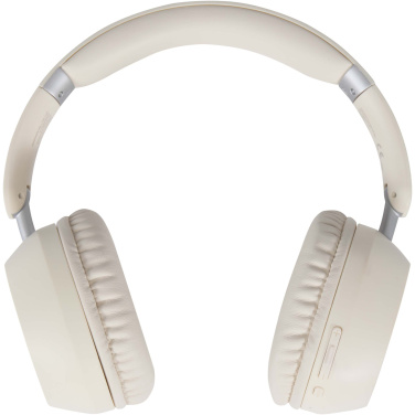 Logotrade promotional product image of: Hoggar recycled plastic over-ear foldeable ANC and ENC headphones