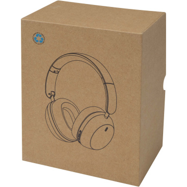 Logotrade promotional giveaways photo of: Hoggar recycled plastic over-ear foldeable ANC and ENC headphones