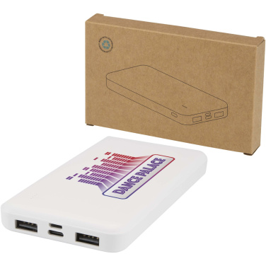 Logotrade business gift image of: Intan 10.000 mAh 10W recycled plastic power bank