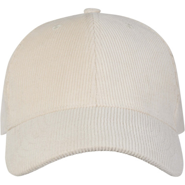 Logotrade promotional product picture of: Hutton 6 panel recycled corduroy cap