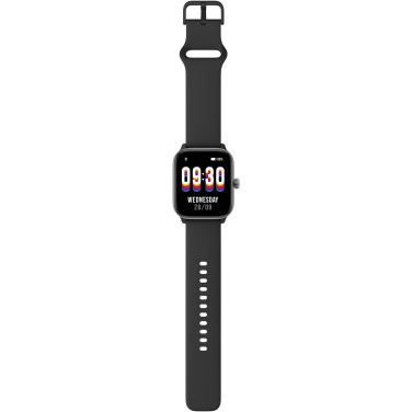 Logo trade promotional merchandise image of: Prixton SWB32 Alexa smartwatch