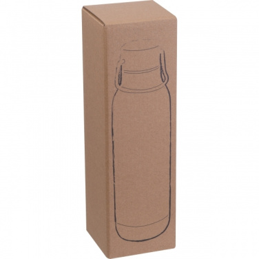 Logotrade advertising product image of: Stainless steel water bottle BORGHOLM