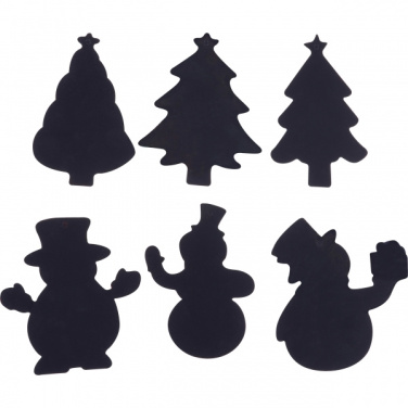 Logotrade promotional product picture of: Scratch-off Christmas ornaments SOUTH POLE