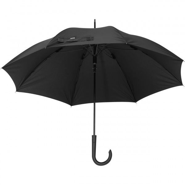 Logo trade advertising products image of: Automatic storm umbrella RPET ATHENS