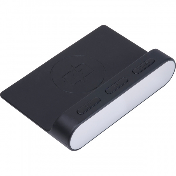 Logotrade corporate gifts photo of: Alarm Clock and Wireless Charger ADELAIDE