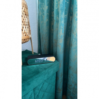 Logotrade advertising products photo of: Alarm Clock and Wireless Charger ADELAIDE