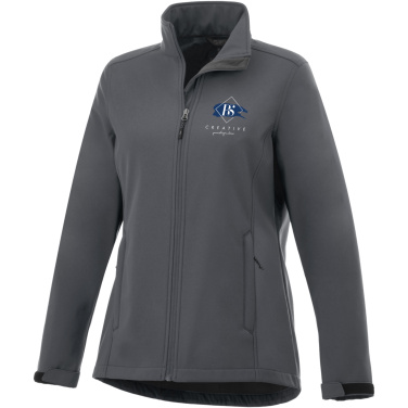 Logo trade promotional merchandise image of: Maxson women's softshell jacket