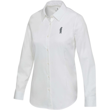 Logo trade corporate gifts picture of: Citrine twill women's shirt