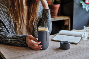 Logotrade promotional gift image of: Black+Blum Glass Travel Cup 340ML