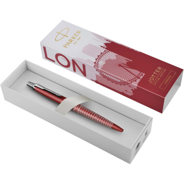 Logo trade advertising product photo of: Parker Jotter SE Global Icons colour trim ballpoint pen
