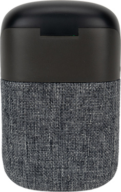 Logotrade corporate gift picture of: Bluetooth Speaker HF01 with Built-in Earbuds 2 in 1