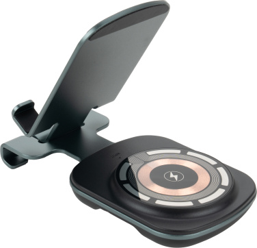 Logotrade promotional item image of: Phone holder with wireless charger