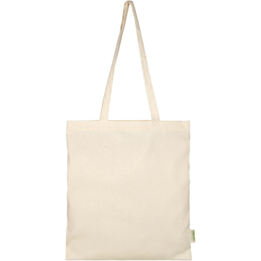 Logo trade promotional merchandise picture of: Odisha 100 g/m² OCS organic tote bag 7L