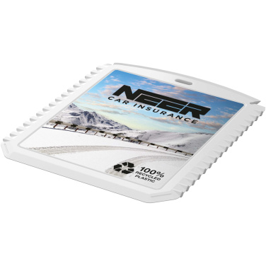 Logotrade advertising product picture of: Thrym rectangular recycled plastic ice scraper