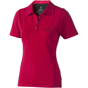 Logo trade promotional gifts image of: Markham short sleeve women's stretch polo