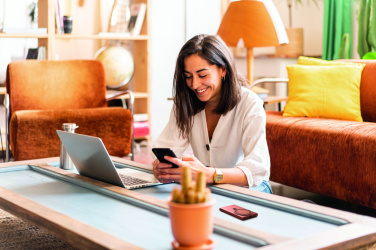 Logotrade corporate gift picture of: Wireless charger power bank